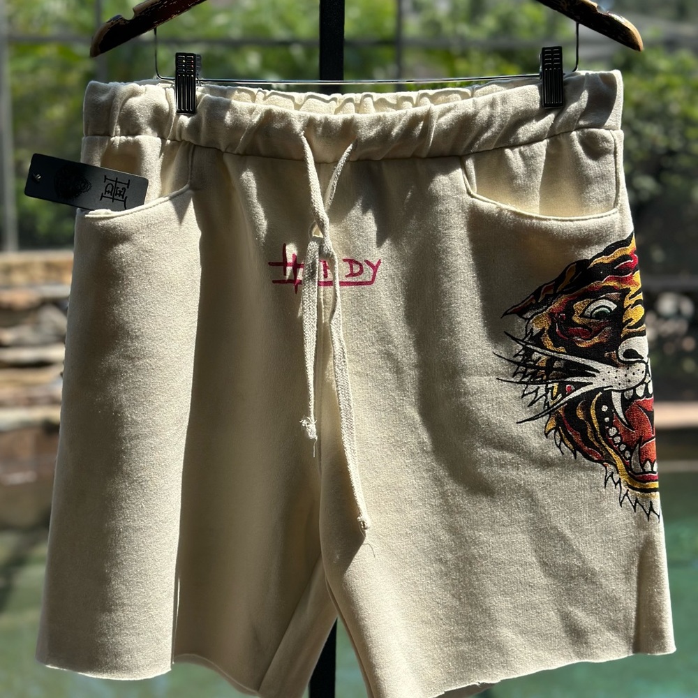 ED HARDY‎ FLEECE SHORTS (L)